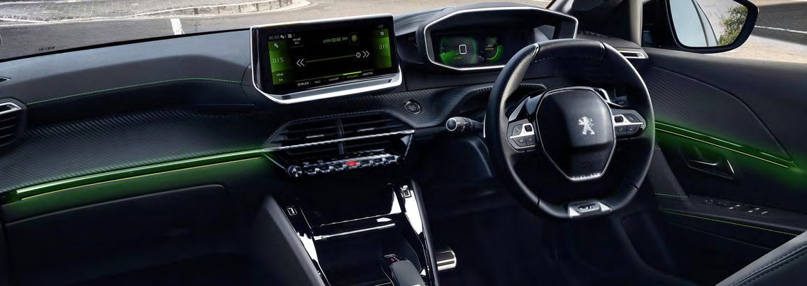 dashboard of 208