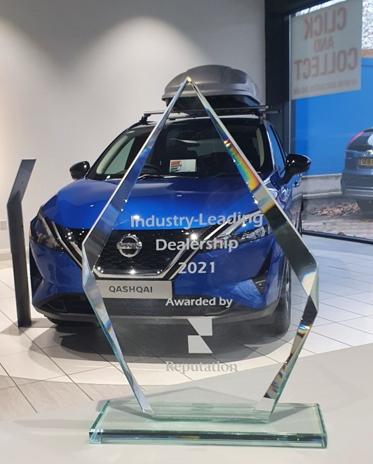 Ancaster Nissan South Croydon Reputation Award