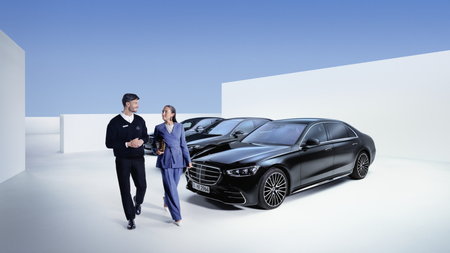 Black Mercedes-Benz Vehicle