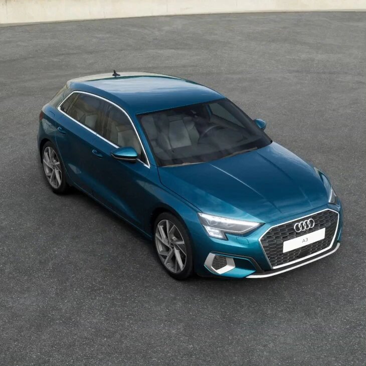 roofline of Audi A3