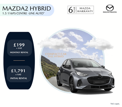 MAZDA2 HYBRID BUSINESS OFFER 
