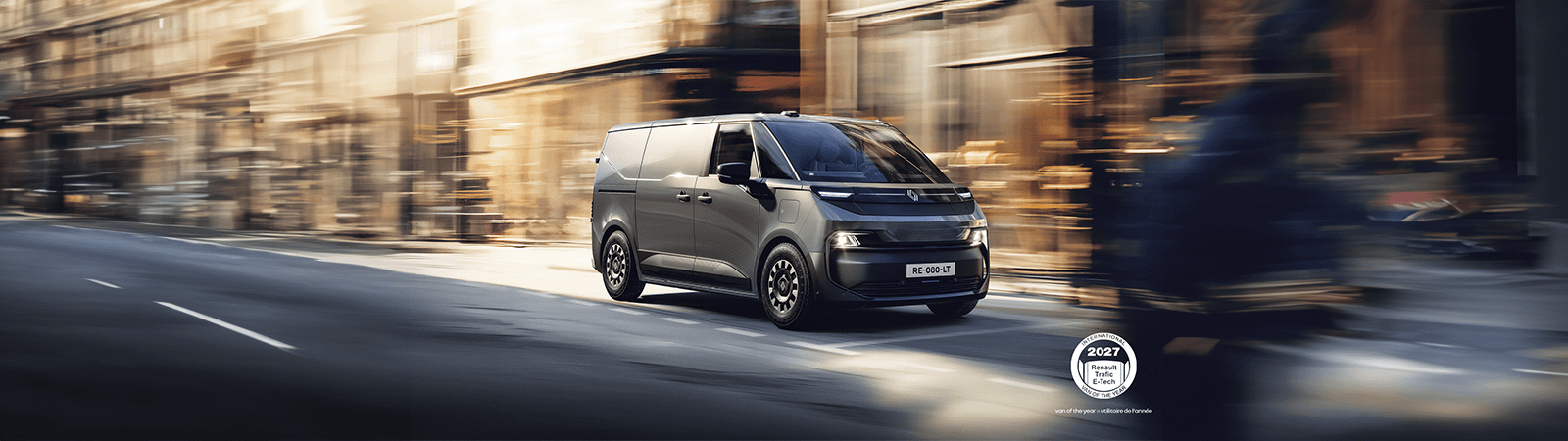 New Renault Trafic Van E-Tech electric Van of the Year 2027