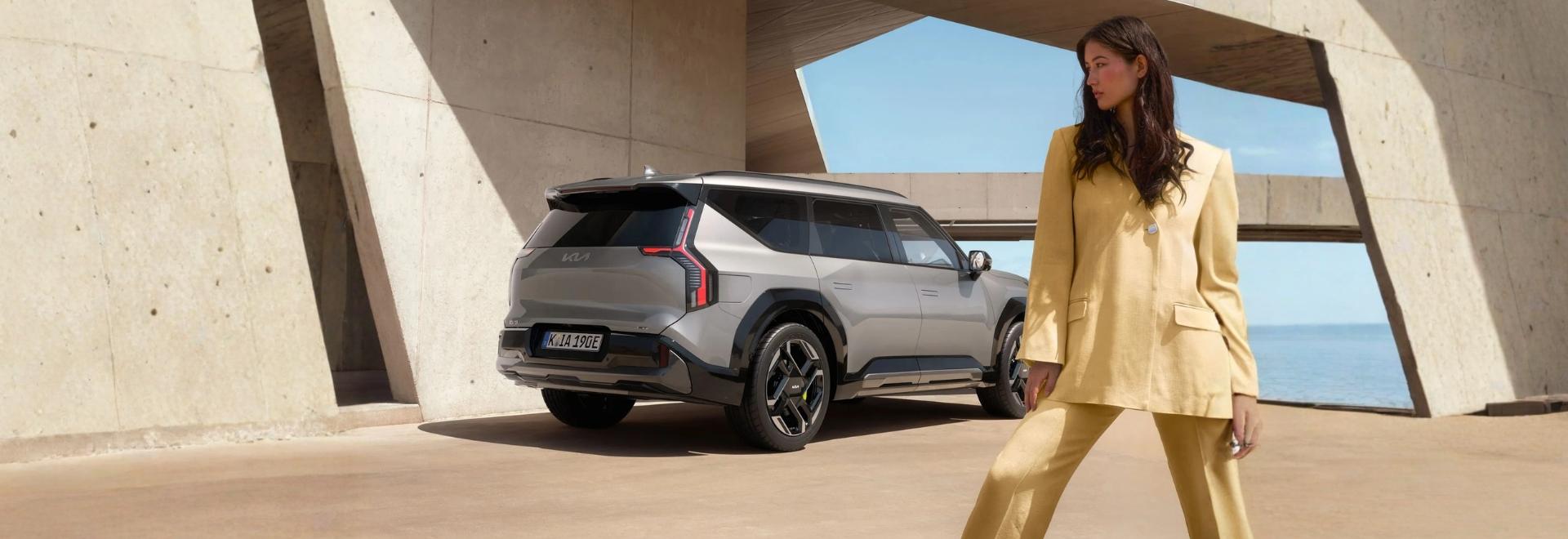 The Kia EV9 GT