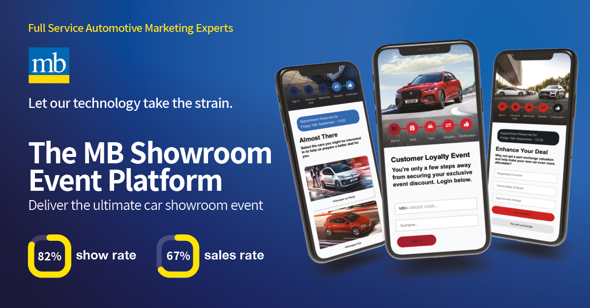 The MB Event Platform - Let our technology take the strain