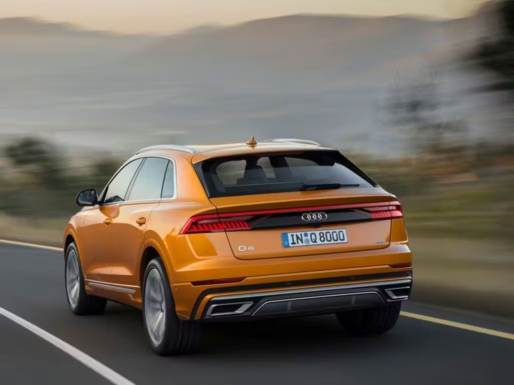 Audi Q8 Driving