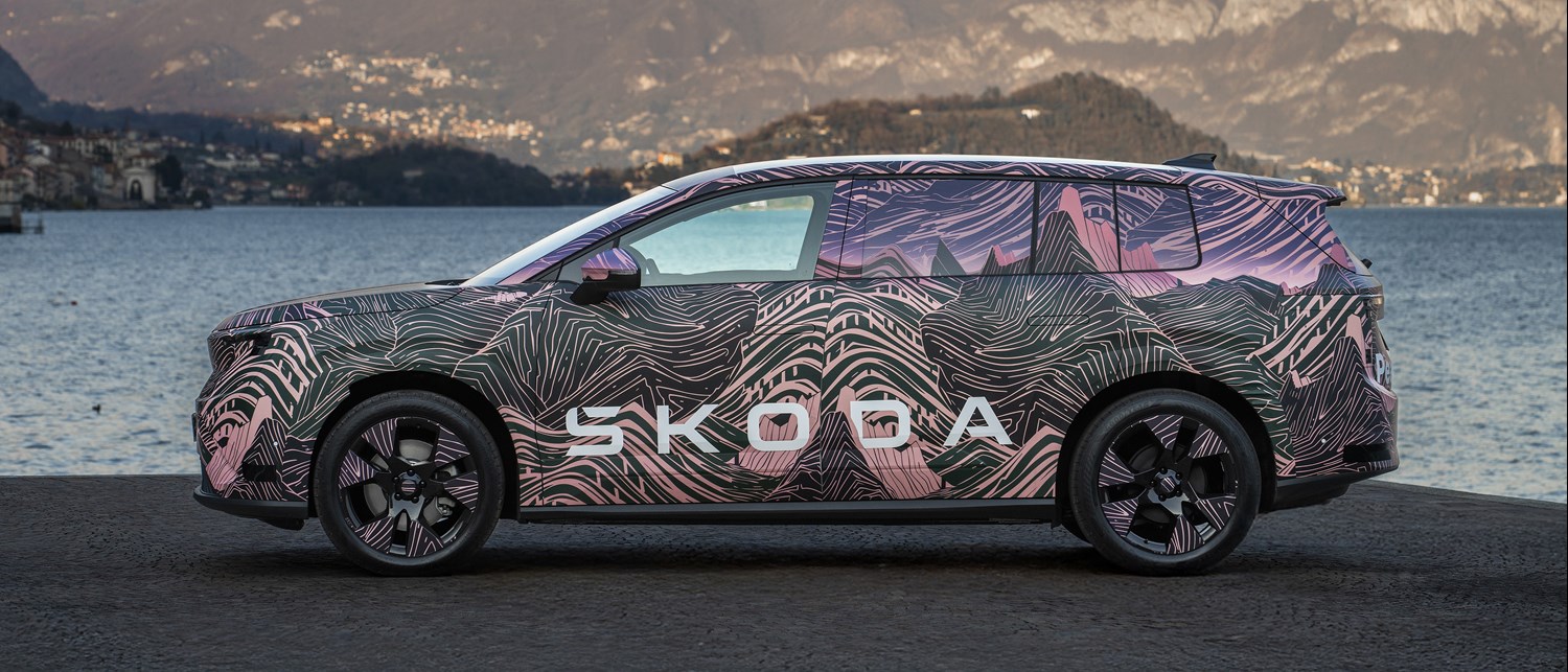 The new, all-electric Škoda Peaq