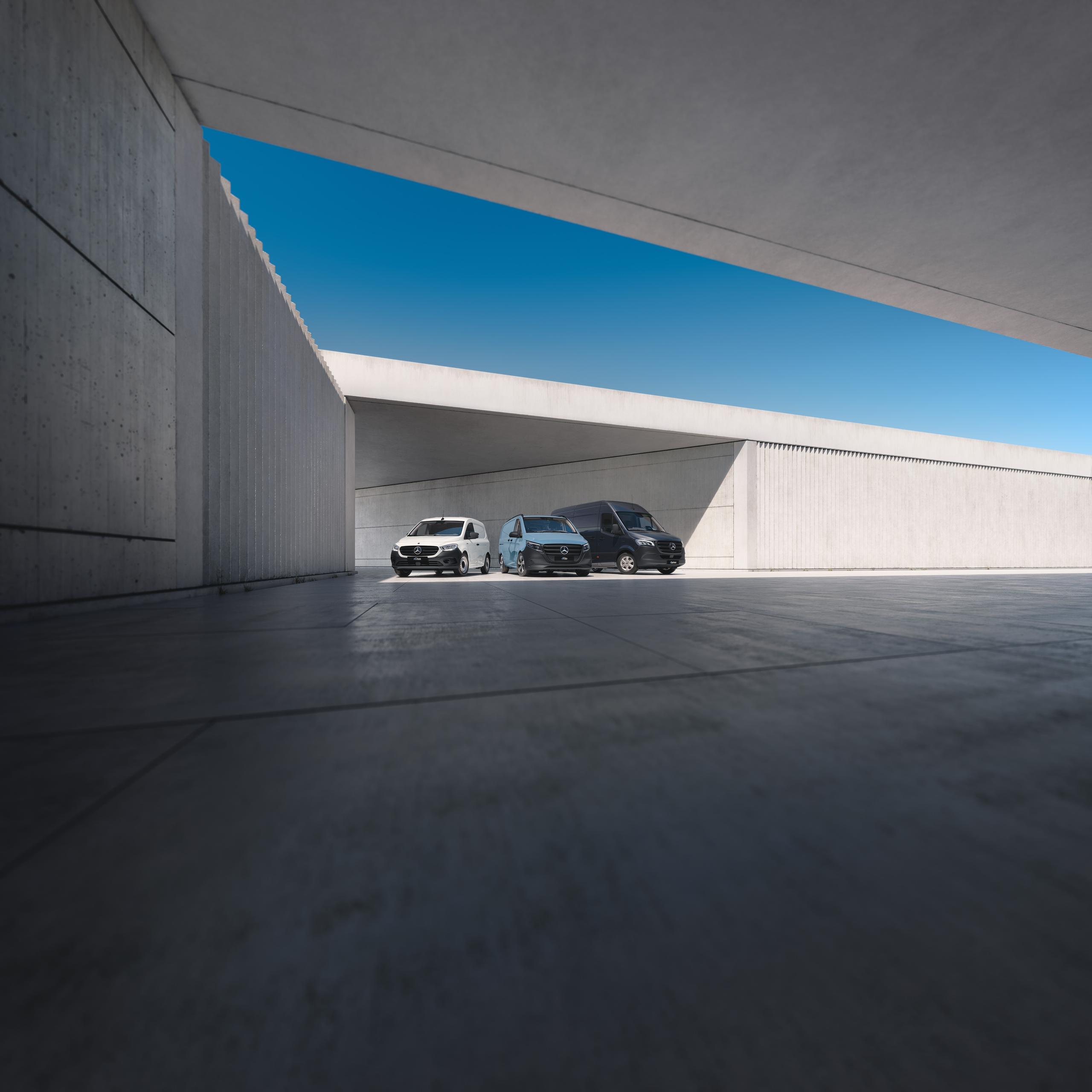 The Mercedes-Benz Vans Advantage Event. 10-15 March.