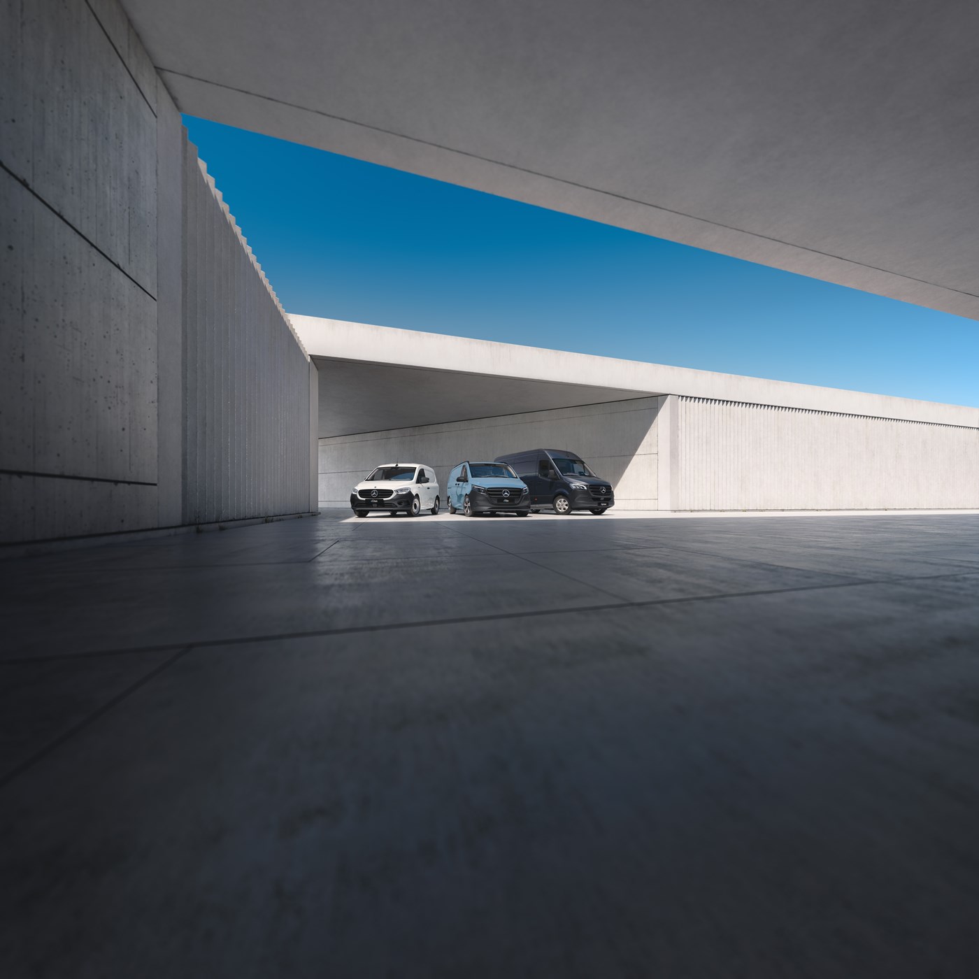 The Mercedes-Benz Vans Advantage Event. 10-15 March.