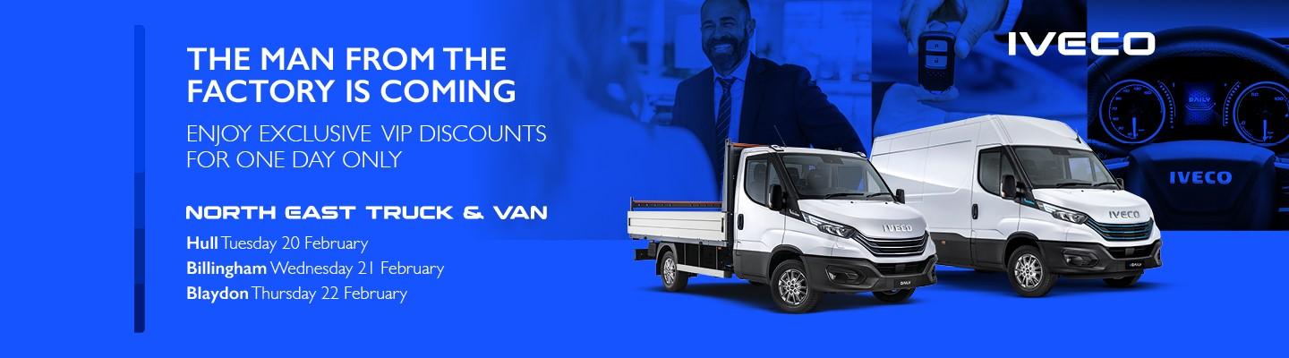 Man from IVECO coming to North East Truck & VAN