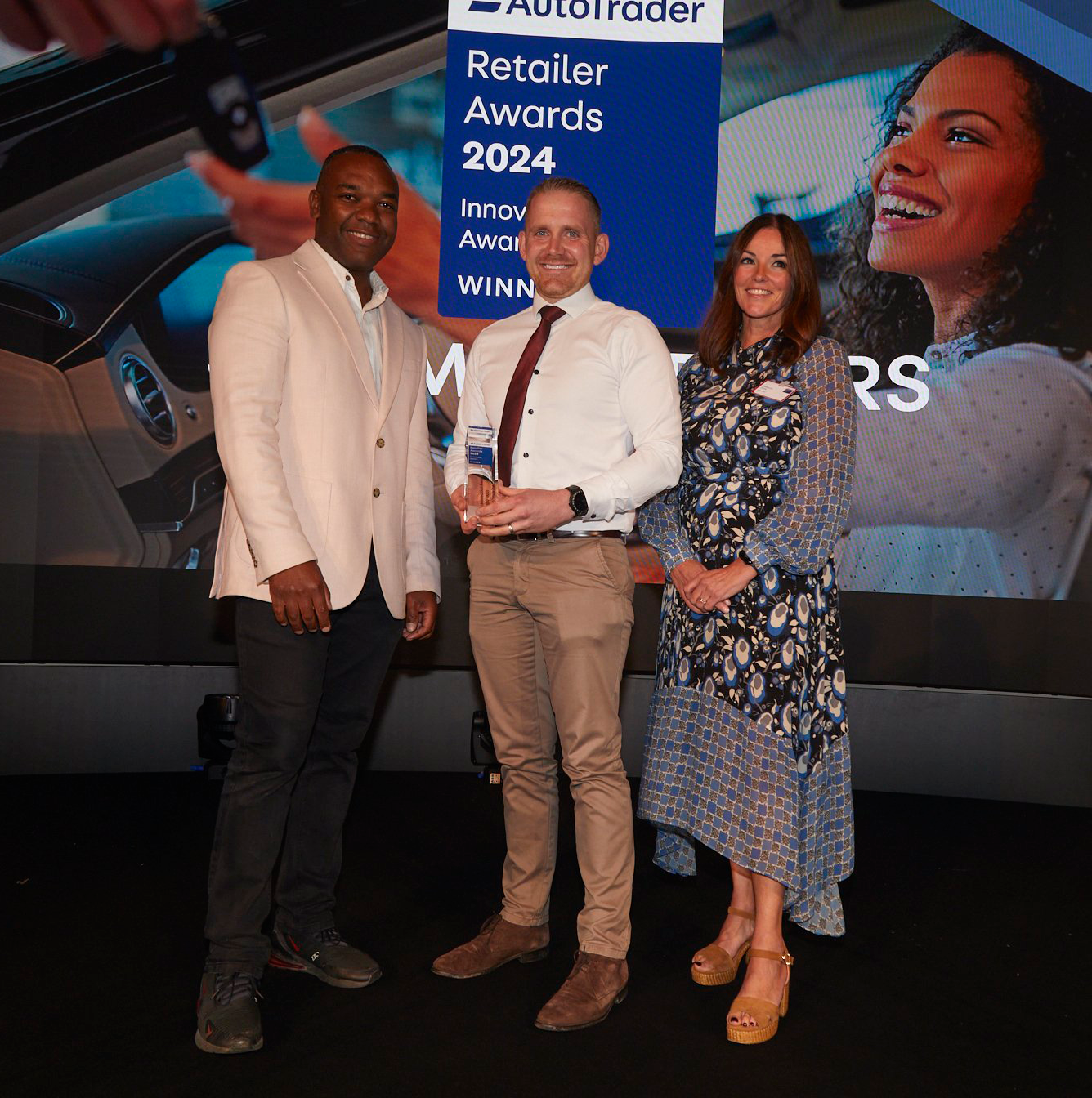 Success through innovation as Saltmarine triumph at the AutoTrader Retailer Awards 2024!