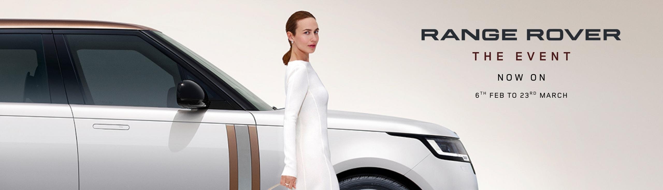 Range rover the event