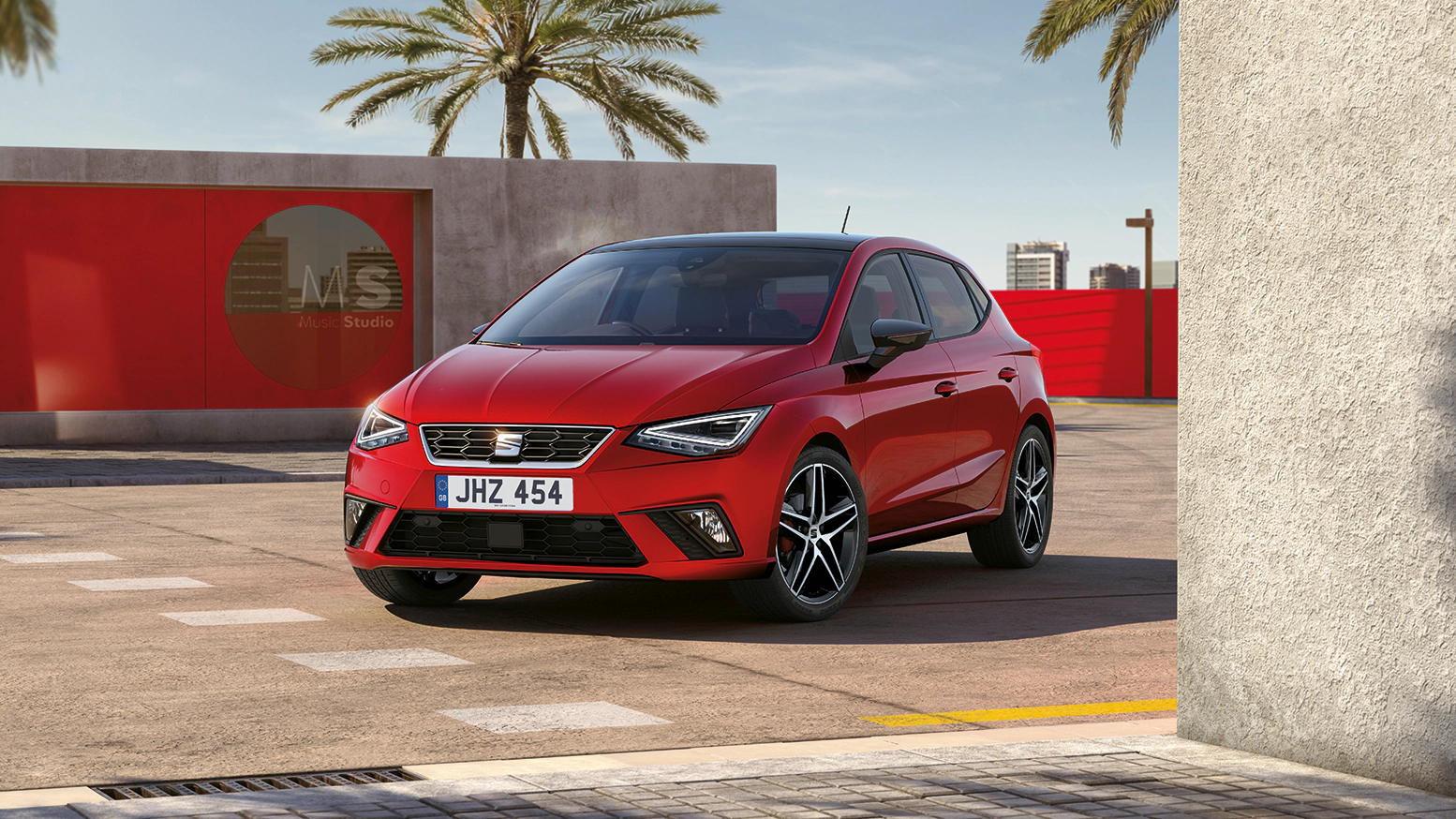SEAT Ibiza Front Side View