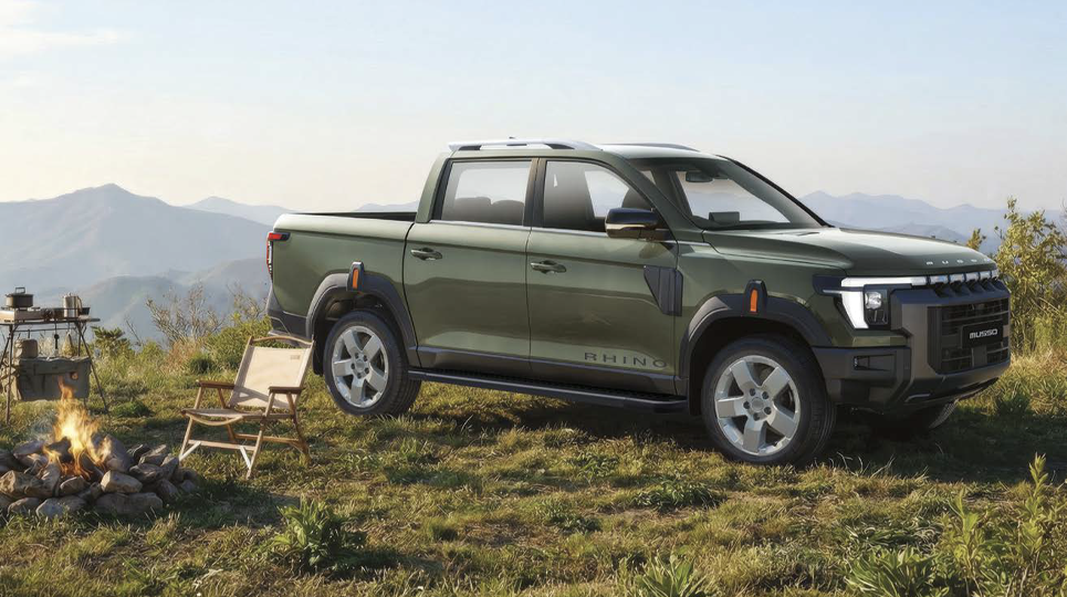 KGM Musso Rhino - the perfect vehicle for family and outdoor use