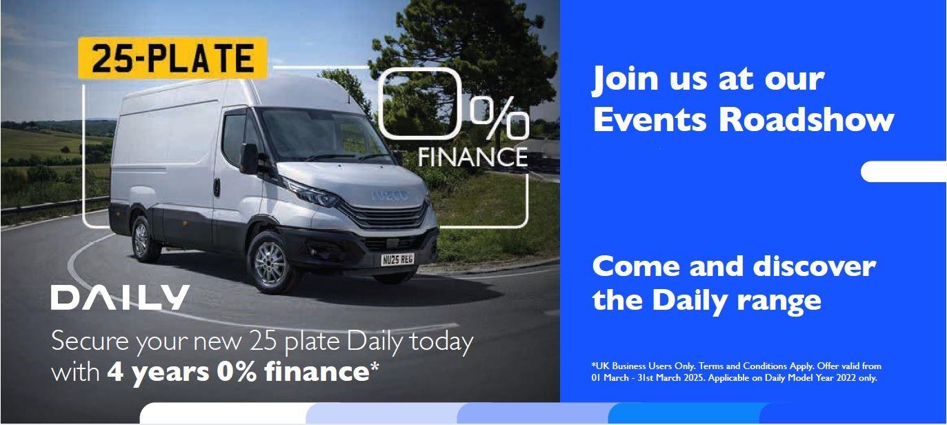 IVECO Daily Roadshow coming to North East Truck & Van