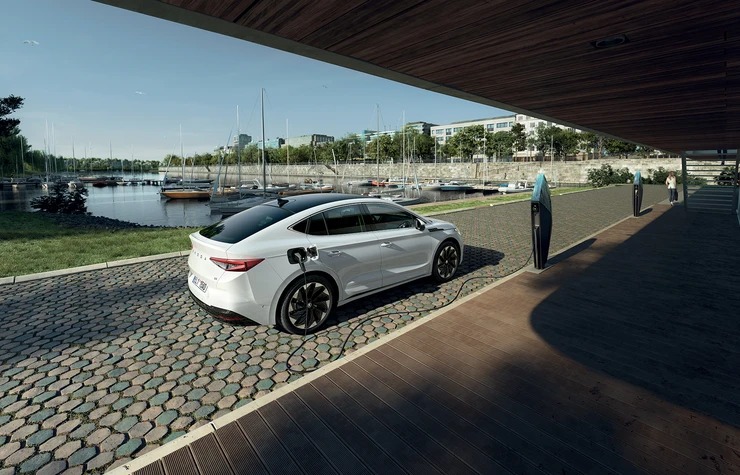 Skoda Enyaq Coupe Electric Car