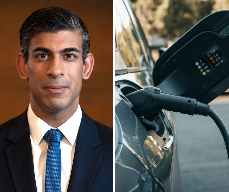 Rishi Sunak electric vehicles 2035