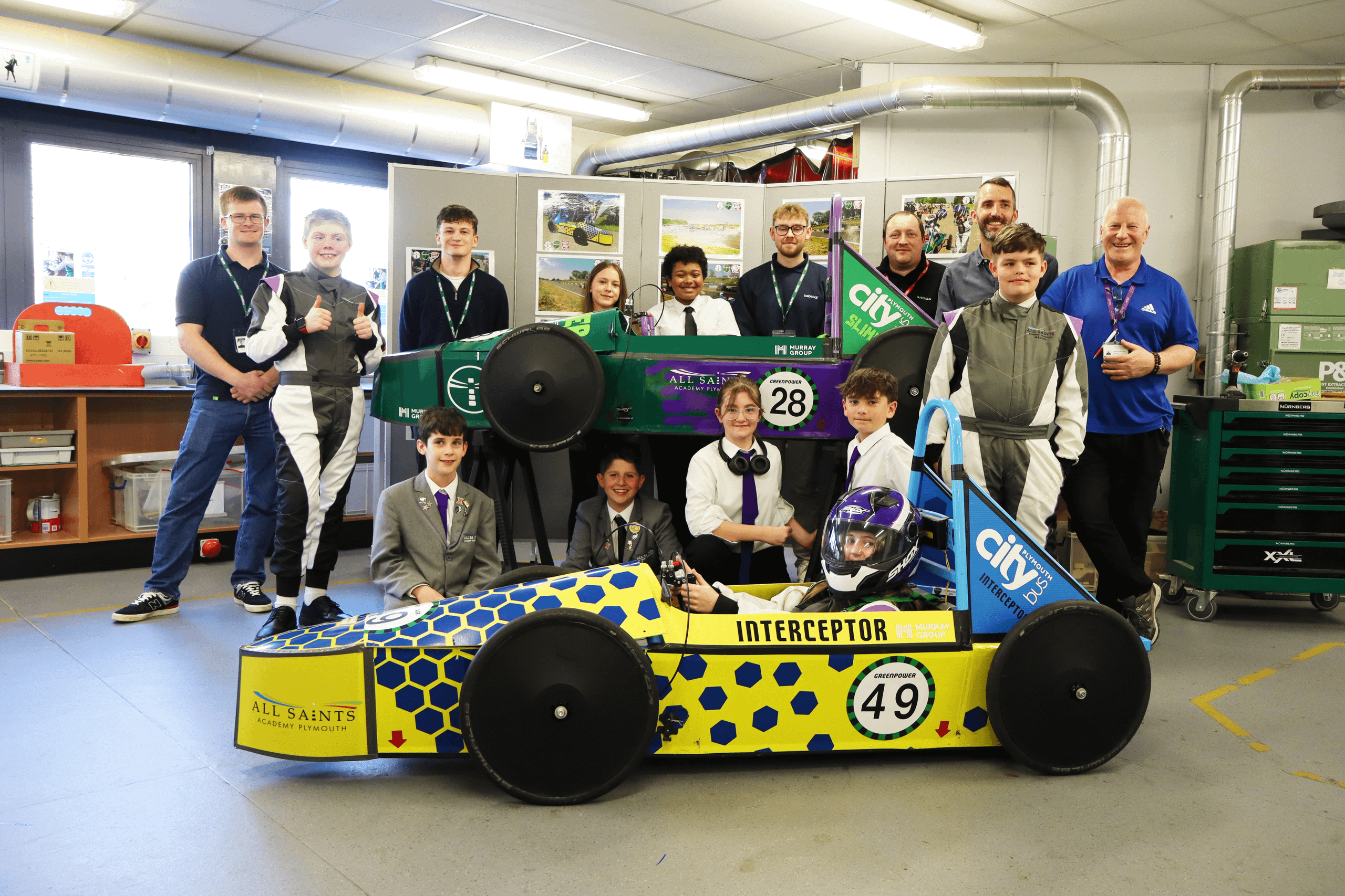 Murray Group sponsors Greenpower in Plymouth