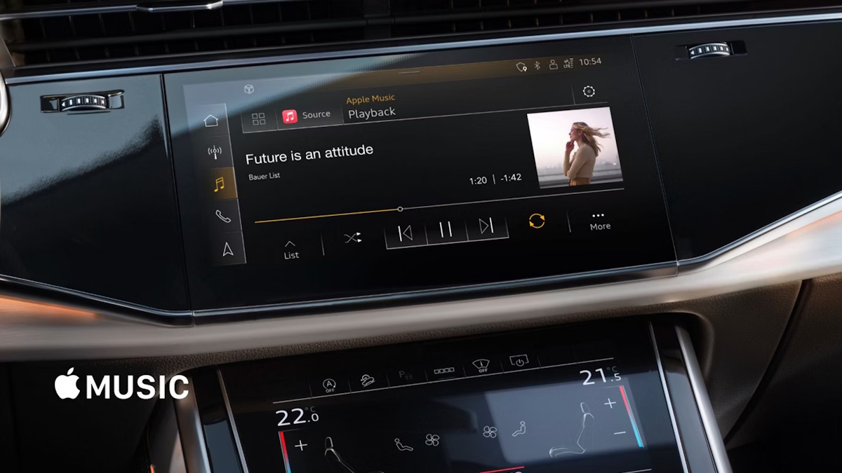 infotainment of audi sq8