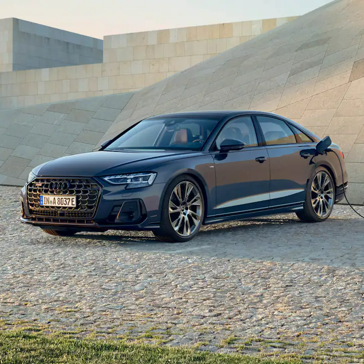 Audi A8 front on