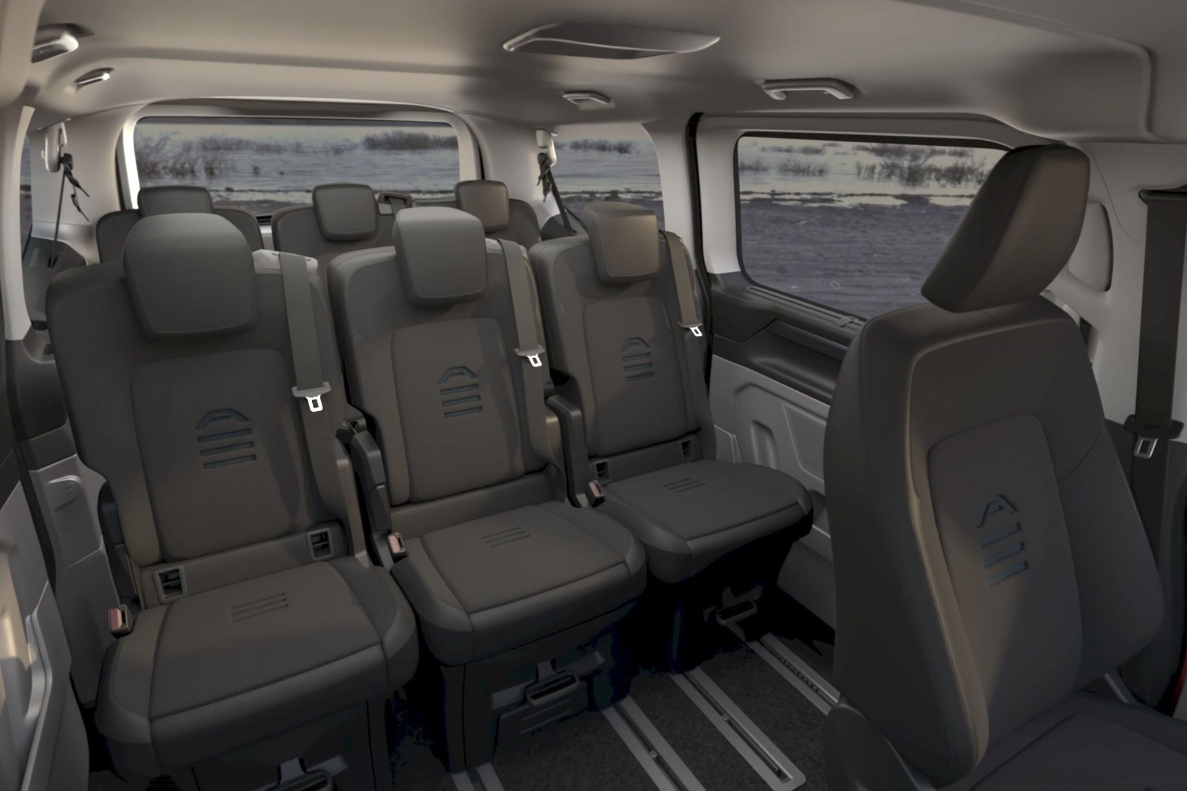 interior ford e-tourneo custom