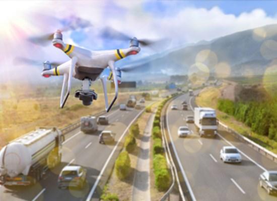 Drones to look for potholes
