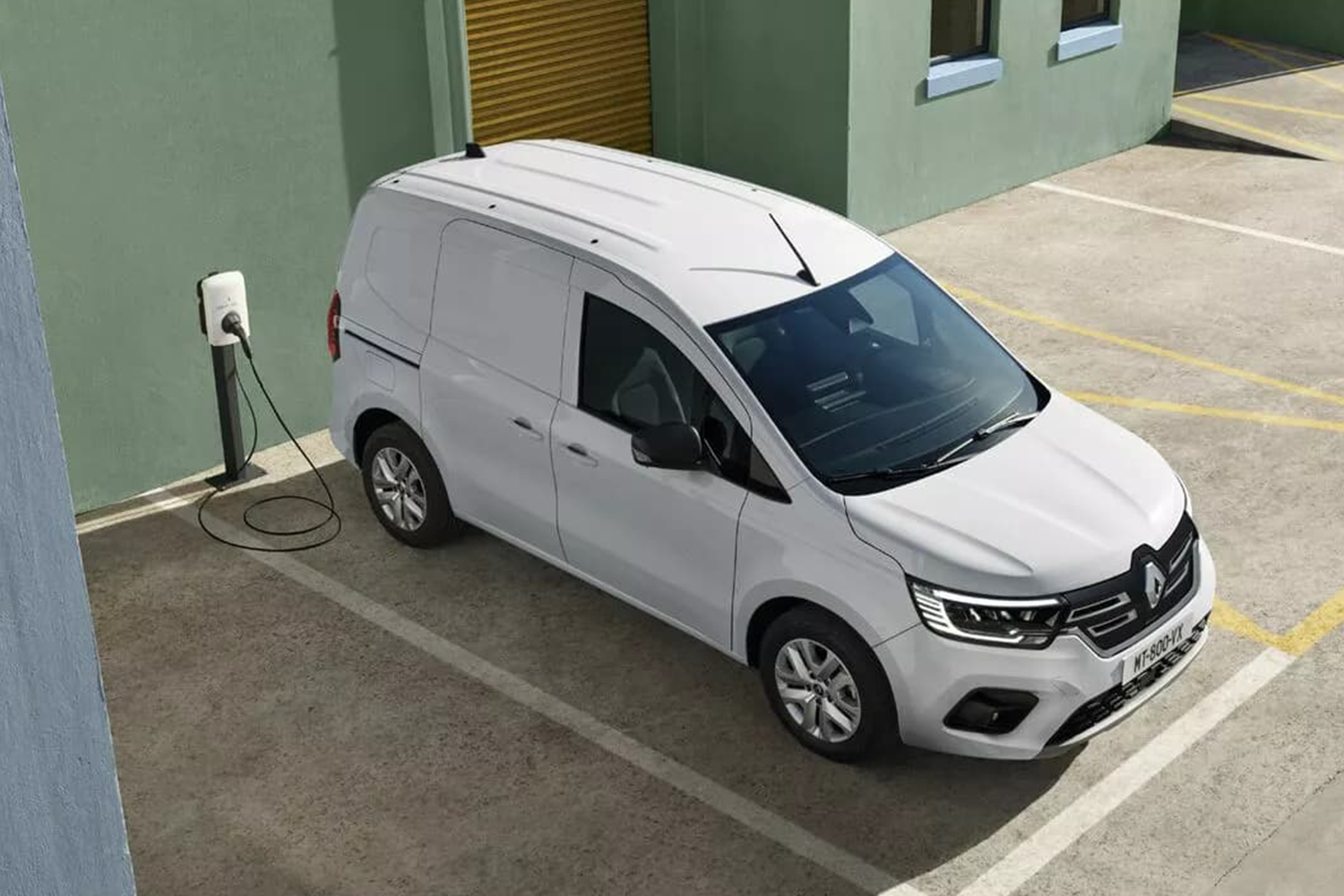 white van charging
