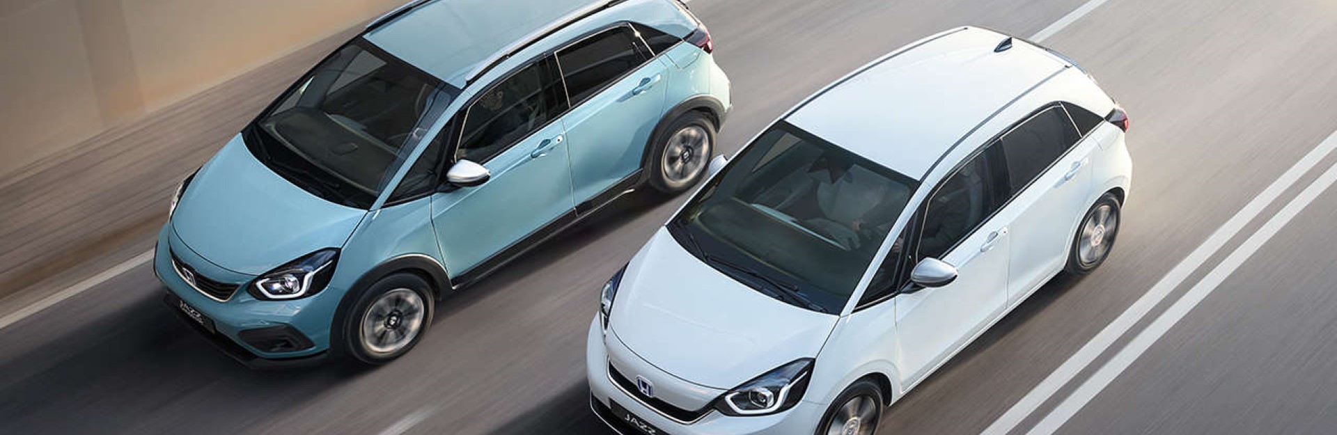 Two Honda Jazz