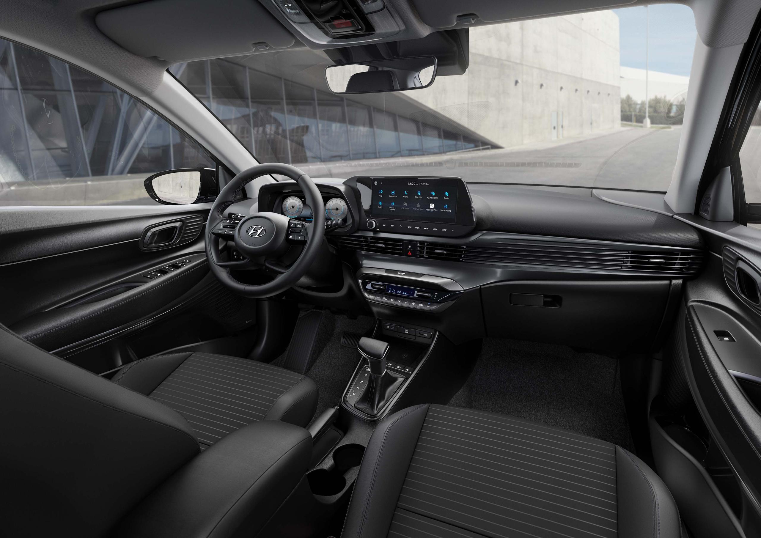 interior of i20 Hyundai