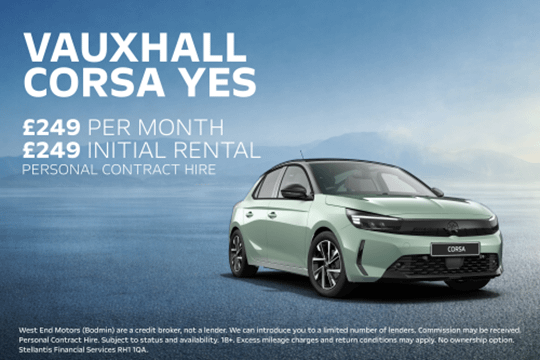 NEW CORSA YES PERSONAL CONTRACT HIRE OFFER 