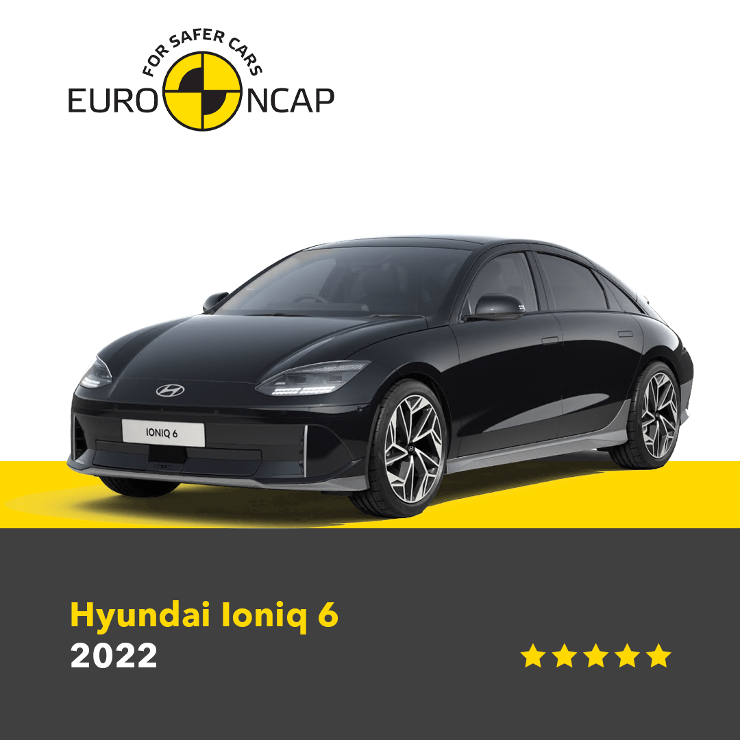 HYUNDAI IONIQ 6 - 5-star Euro NCAP rating (2022)