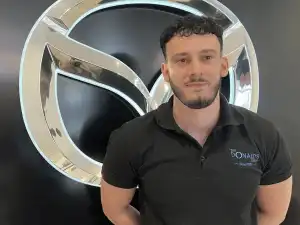 Leon Brahimi representing Donald’s dealership team.