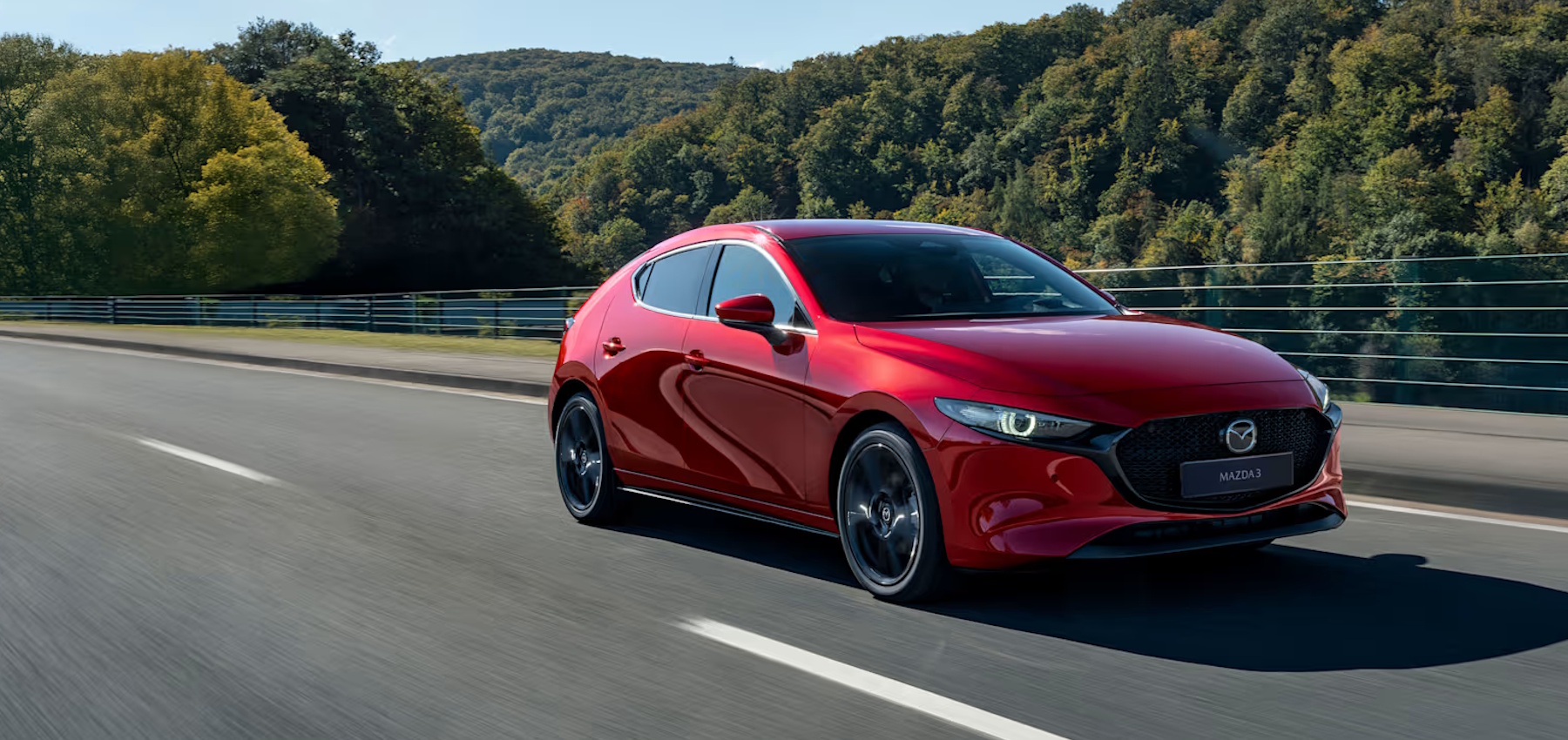 Mazda 3 hatchback banner 