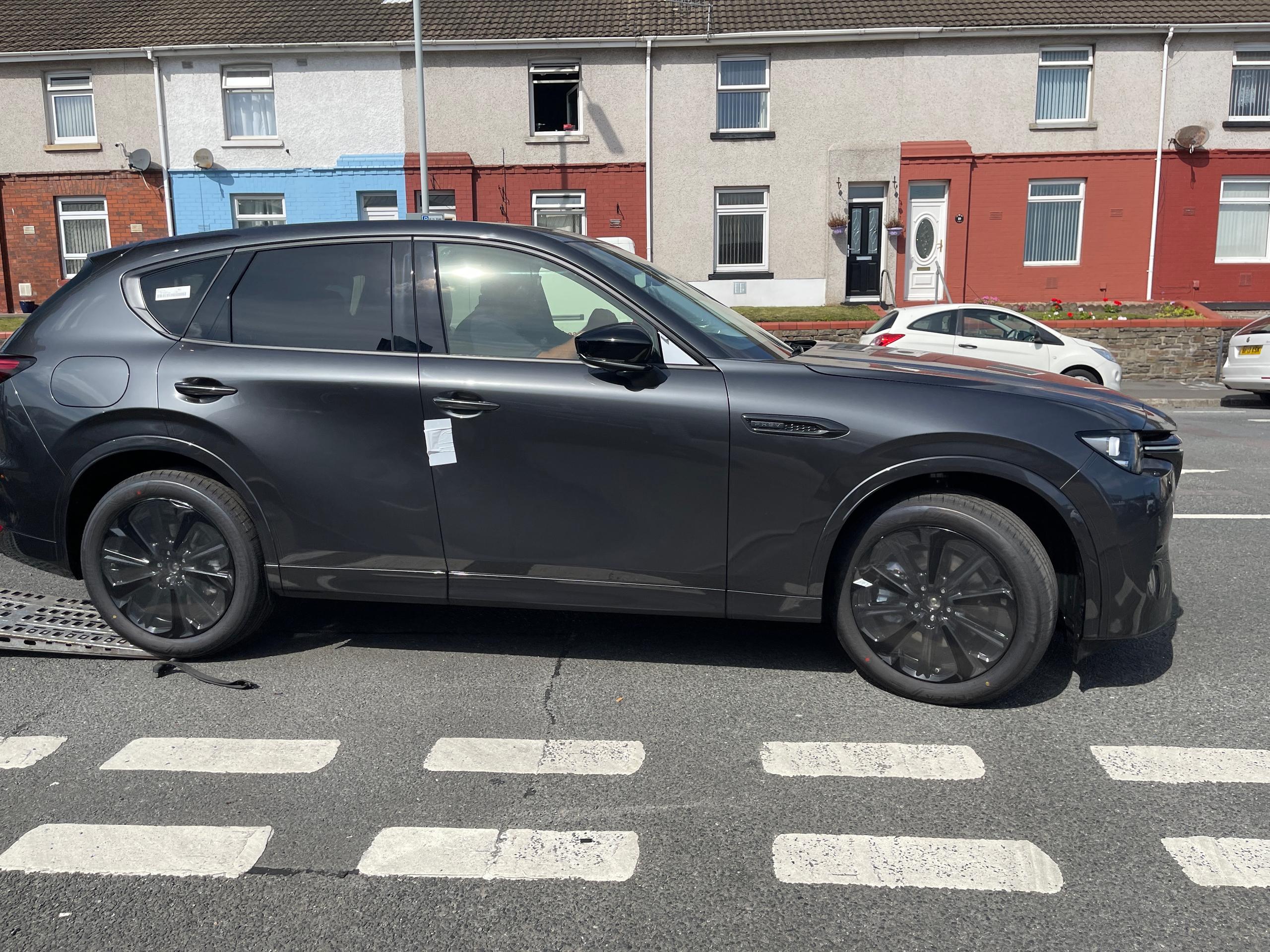 All-New Mazda CX-60 side on