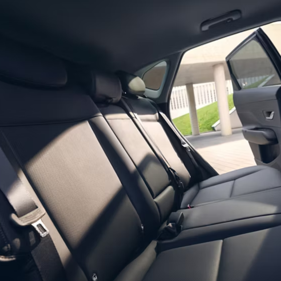 black backseats