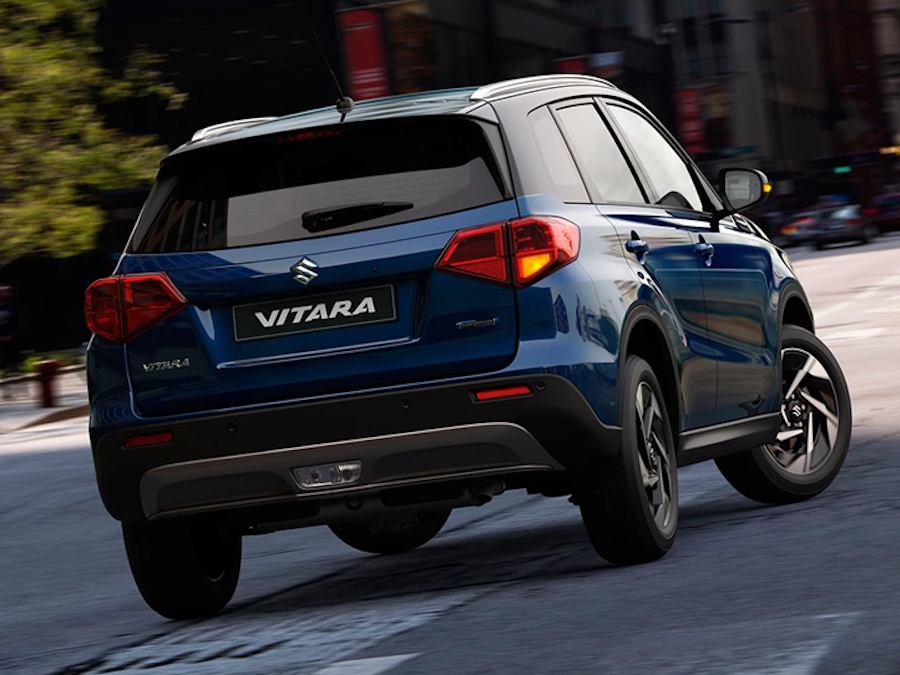 rear of Suzuki Vitara