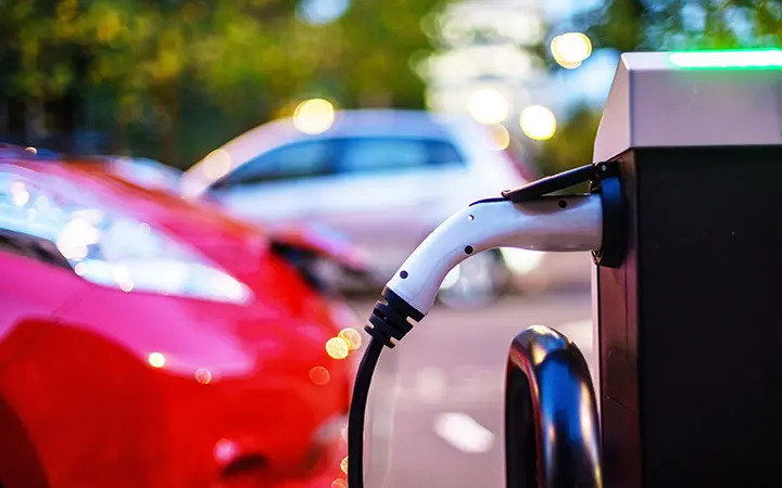 Car charging port
