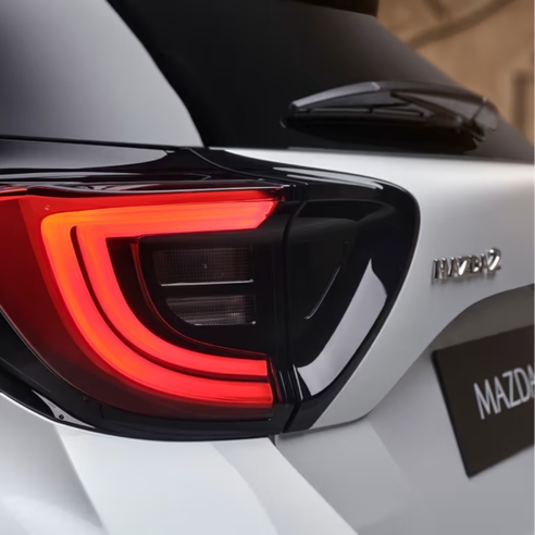 Mazda2 Hybrid rear lights
