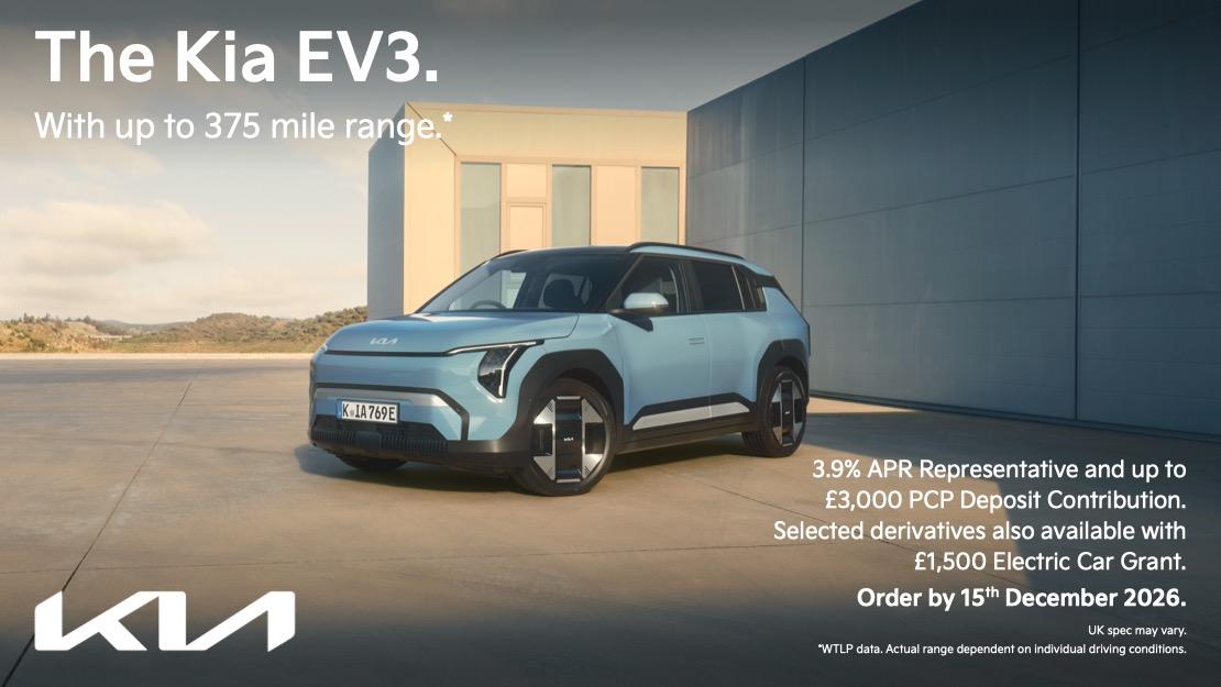 Kia EV3 Personal Contract Purchase Offer