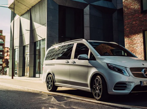 Mercedes V Class side on