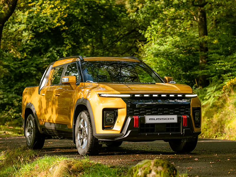 KGM Motors UK launches all-new Musso AWD electric pick-up