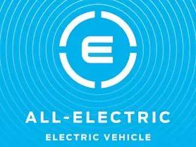 All electric logo in light blue.