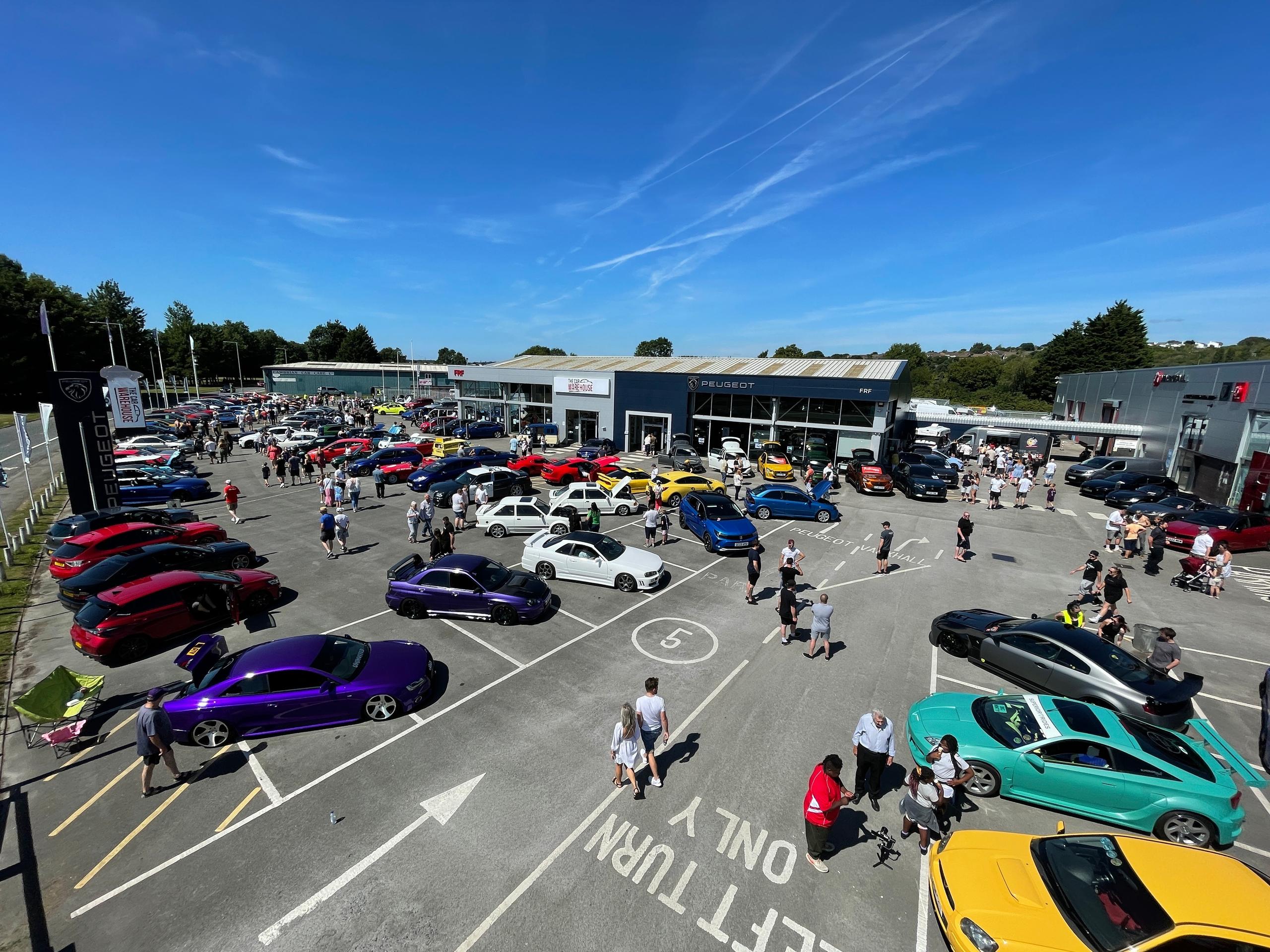 Bridgend car show