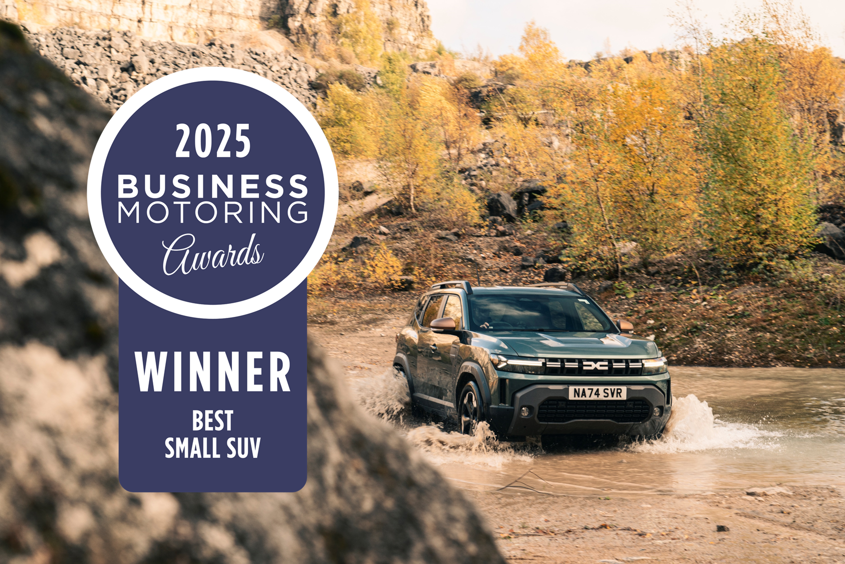 BUILT FOR BUSINESS: DACIA DUSTER WINS AT THE BUSINESS MOTORING AWARDS