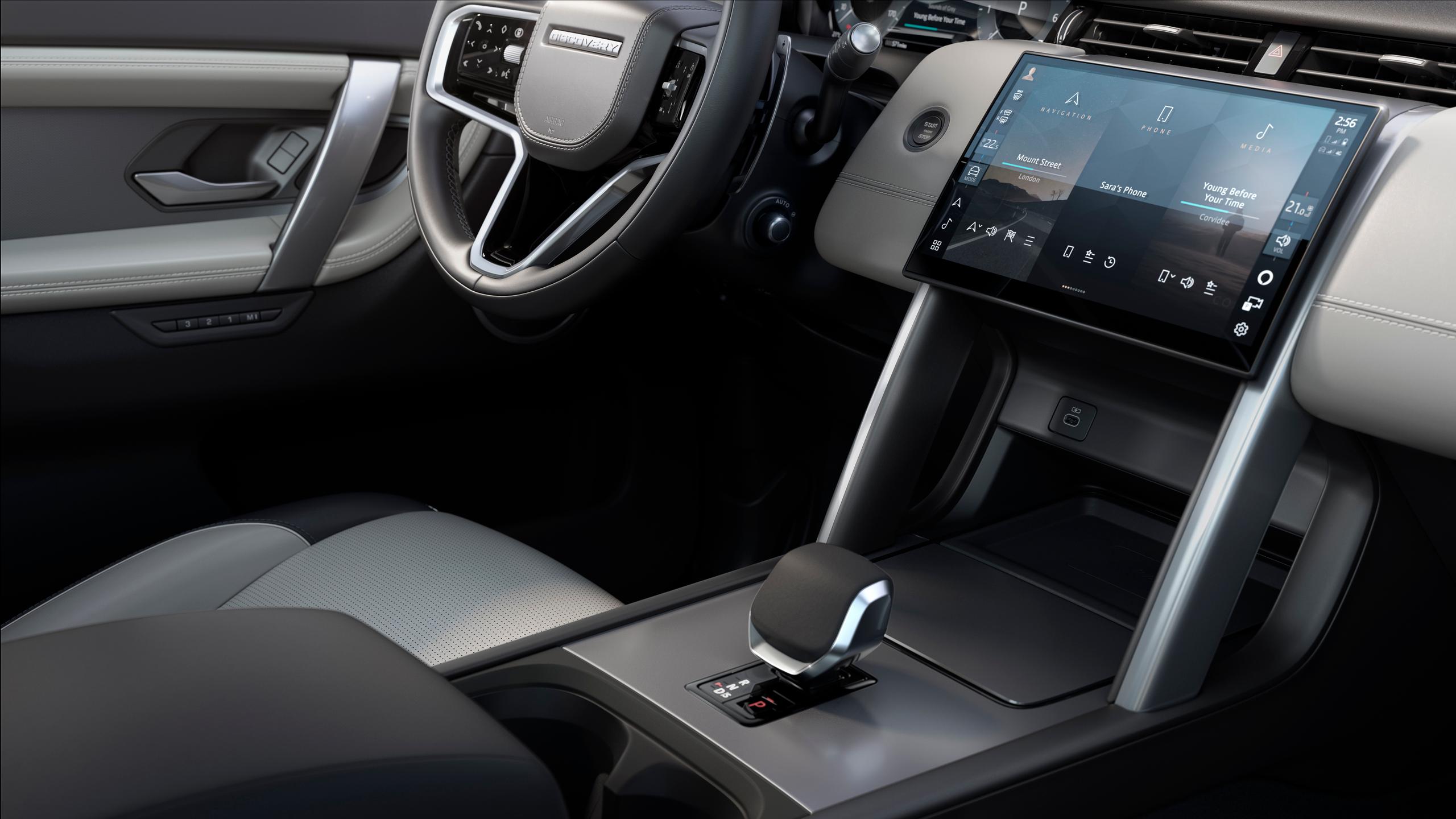 interior of DISCOVERY SPORT