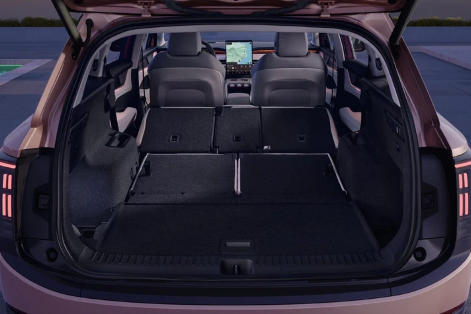 boot space in the new, All-electric Skoda Peaq