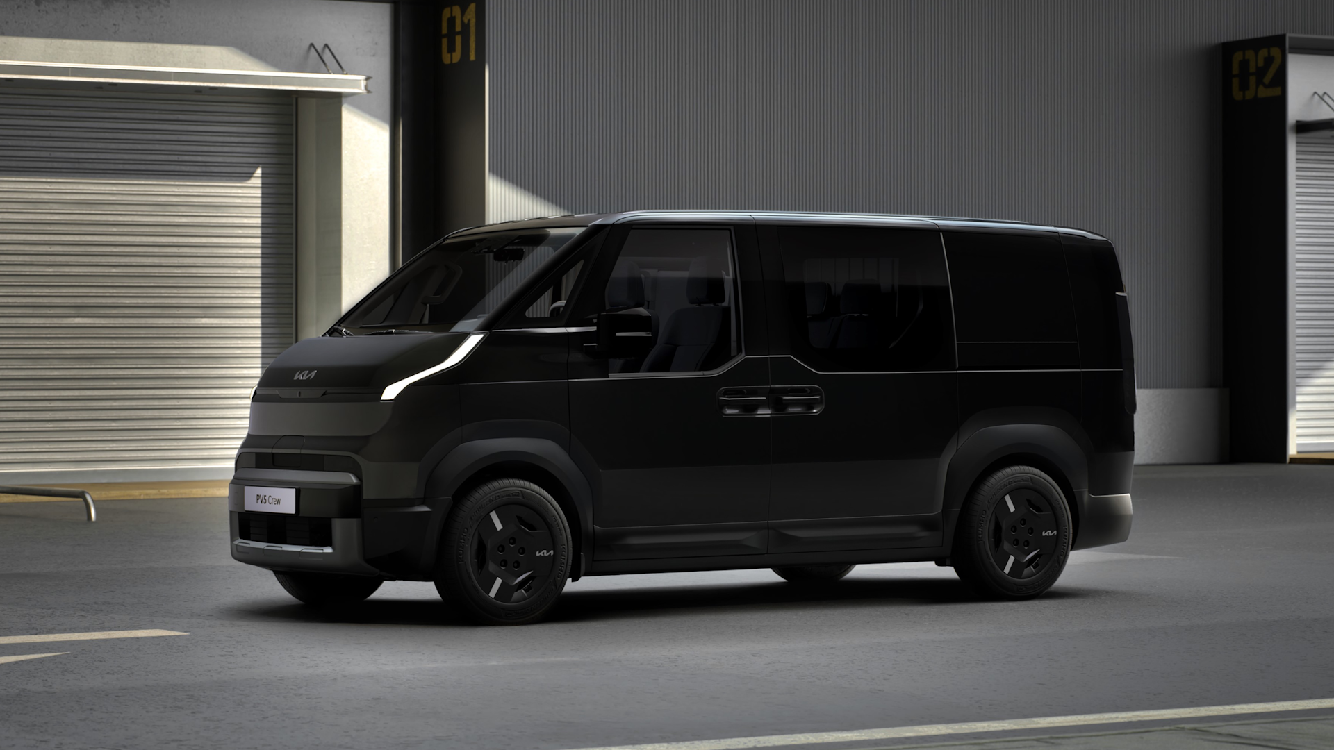 The Kia PV5 Crew Van