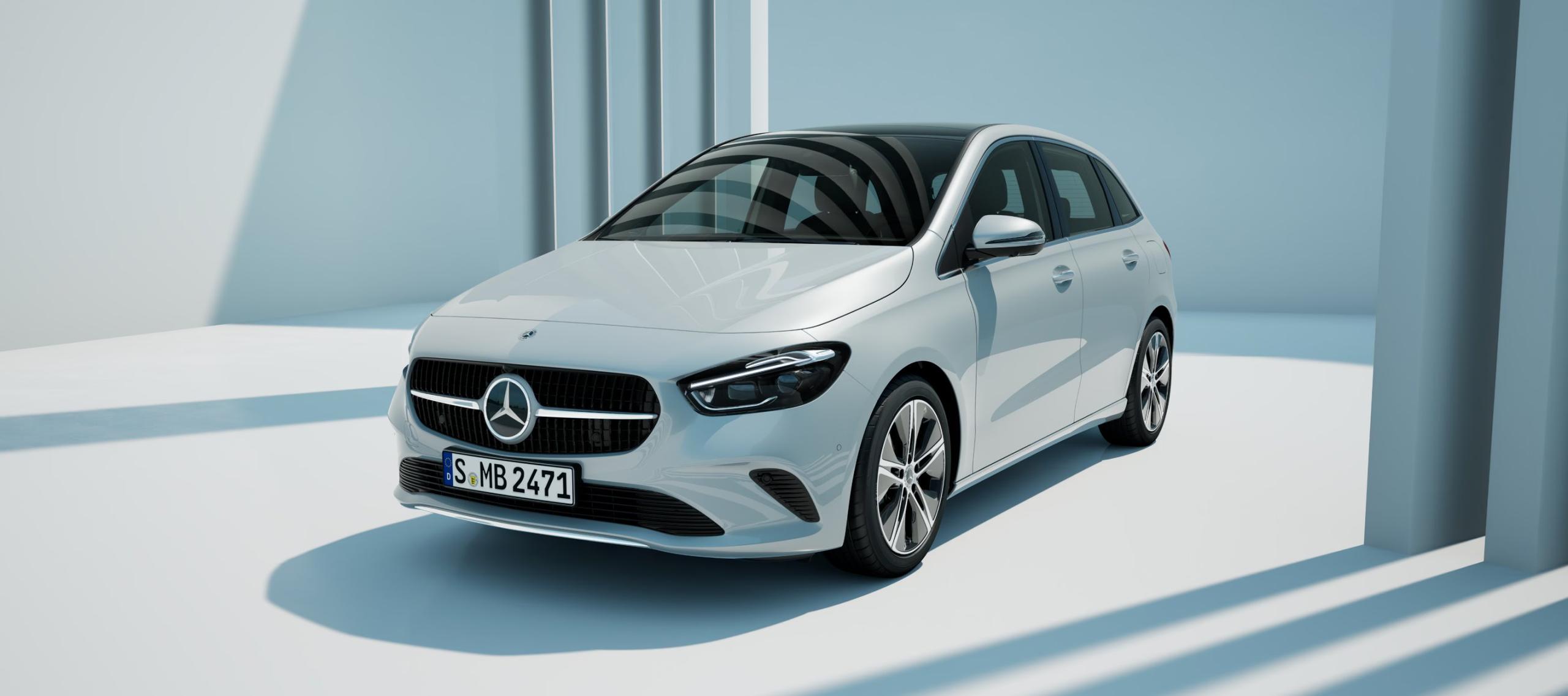 White Mercedes-Benz A-Class Hatchback
