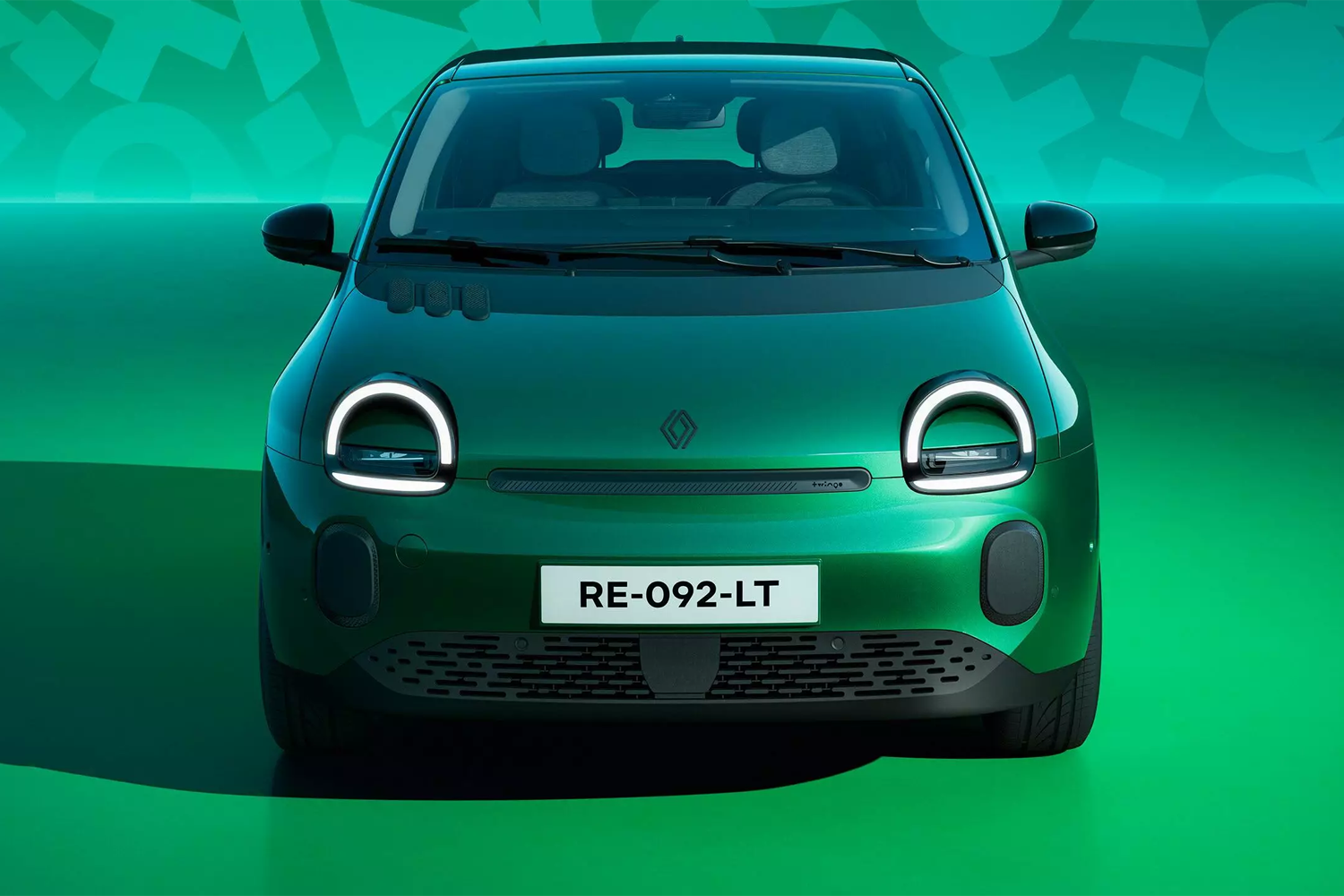 front look of the new renault twingo