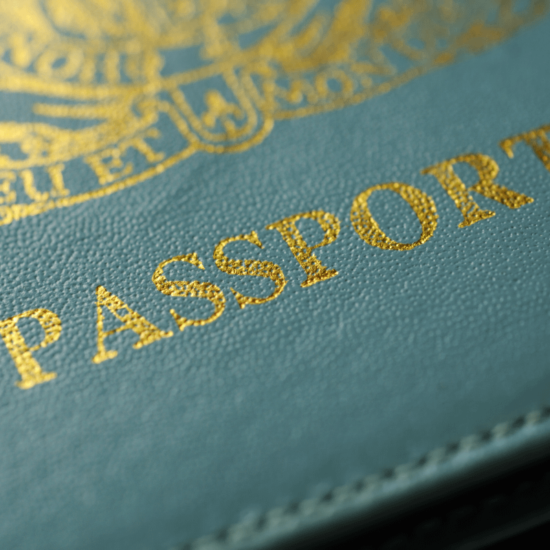 Passport Close Up