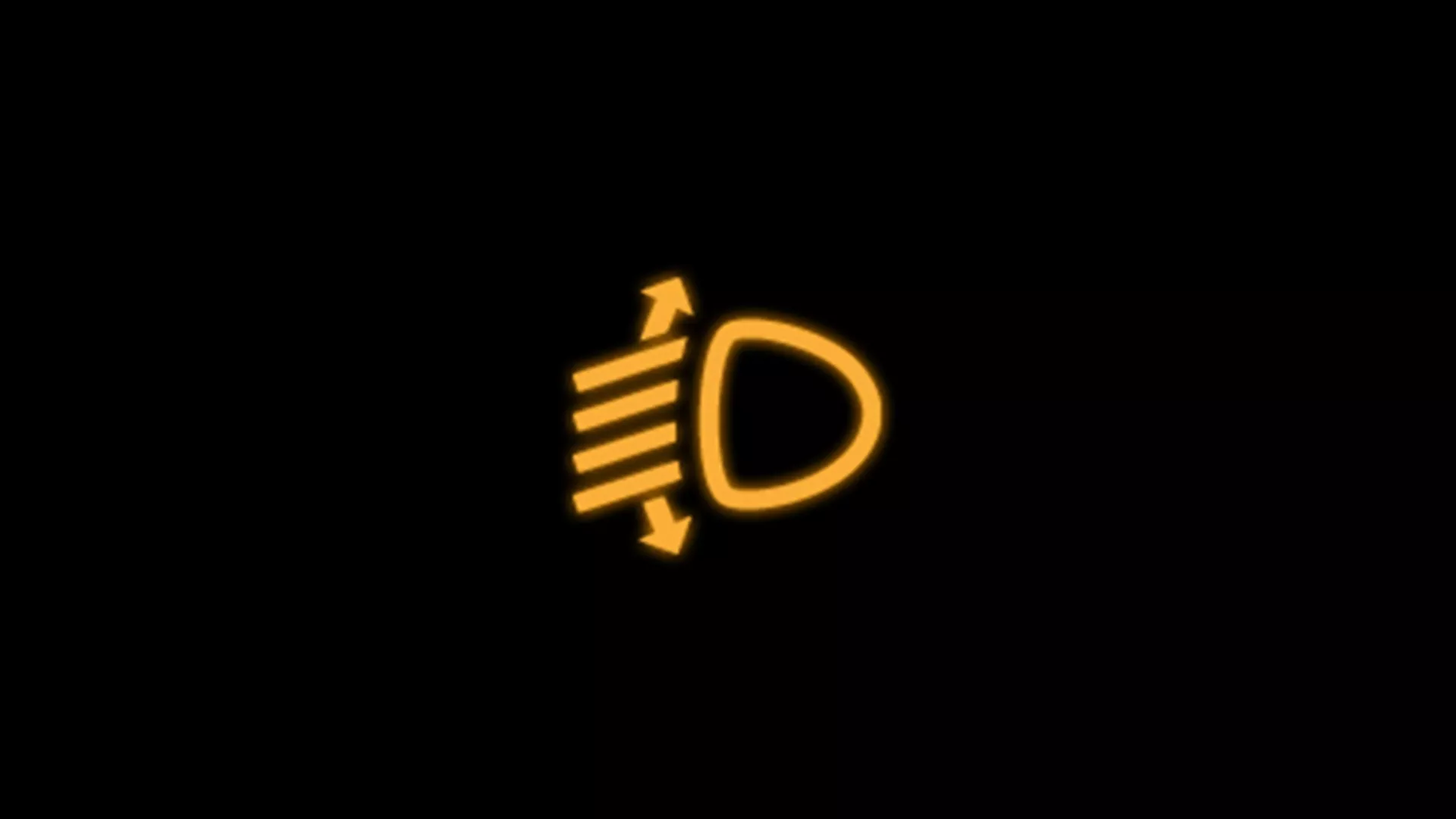 Volkswagen Headlight Range Control Warning Light